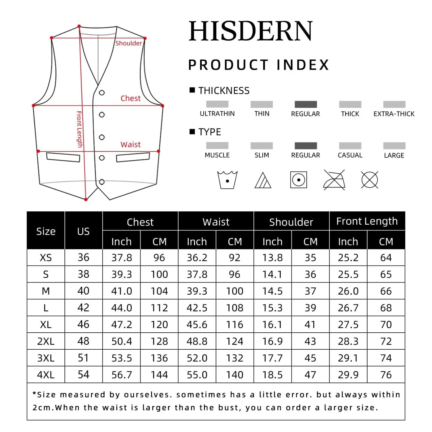 Plaid Slim Suit Vest - B-DARK GREY
