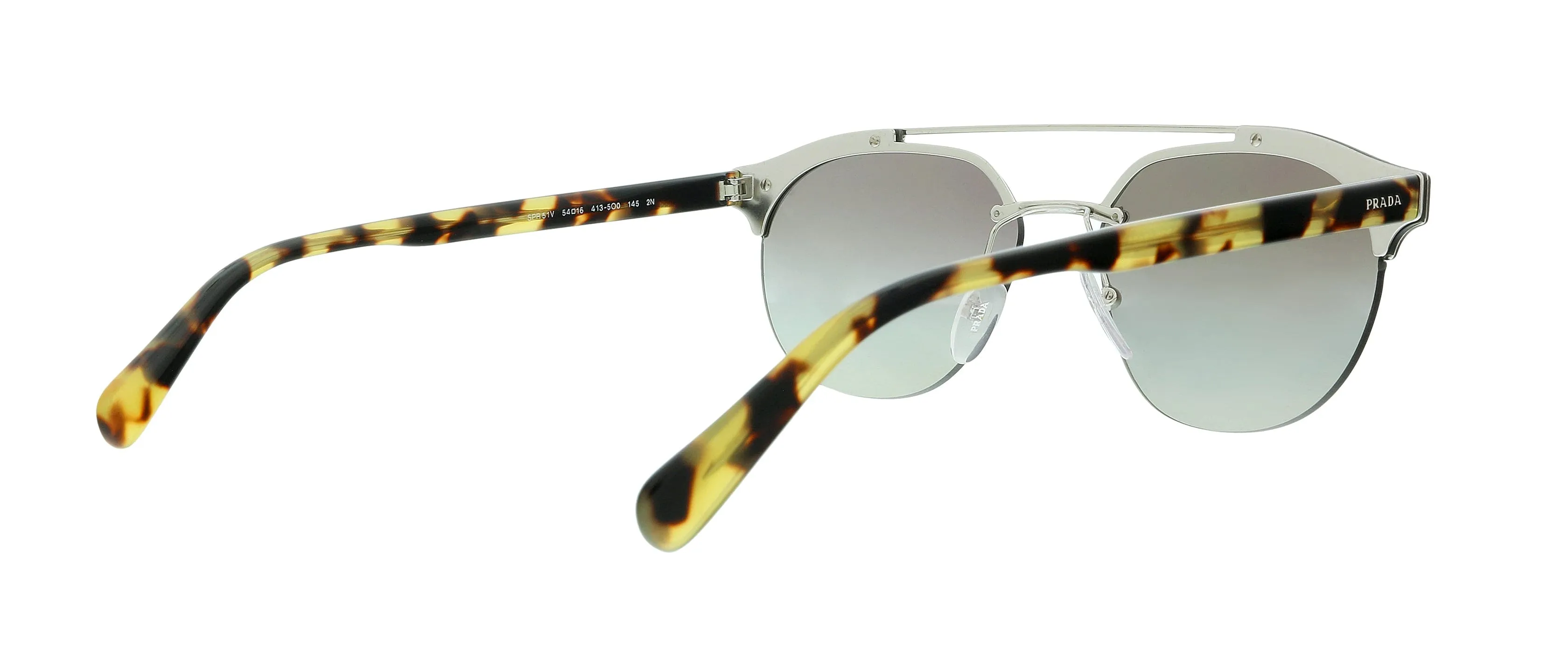 Prada  0PR 51VS 4135O0 Conceptual GREY/SILVER Pillow Sunglasses