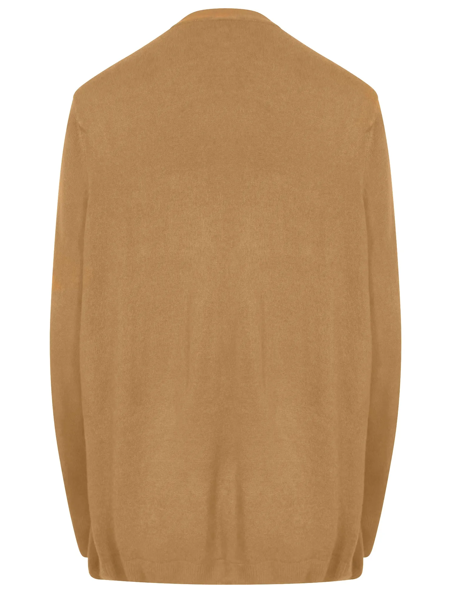 Rubens Waterfall Cardigan In Warm Sand - Plum Tree