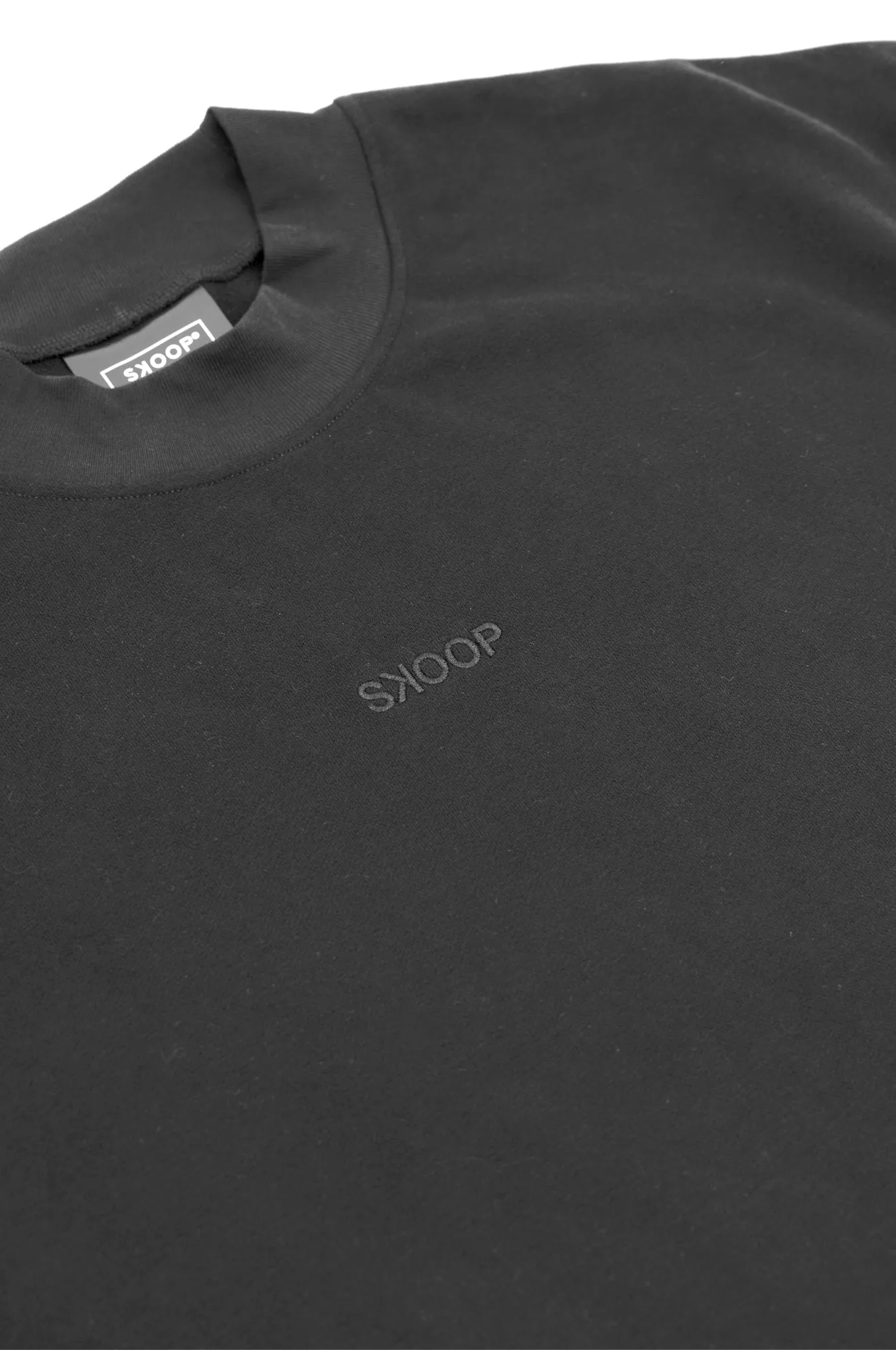 SKOOP® Basiks Mock Neck Shirt Grim