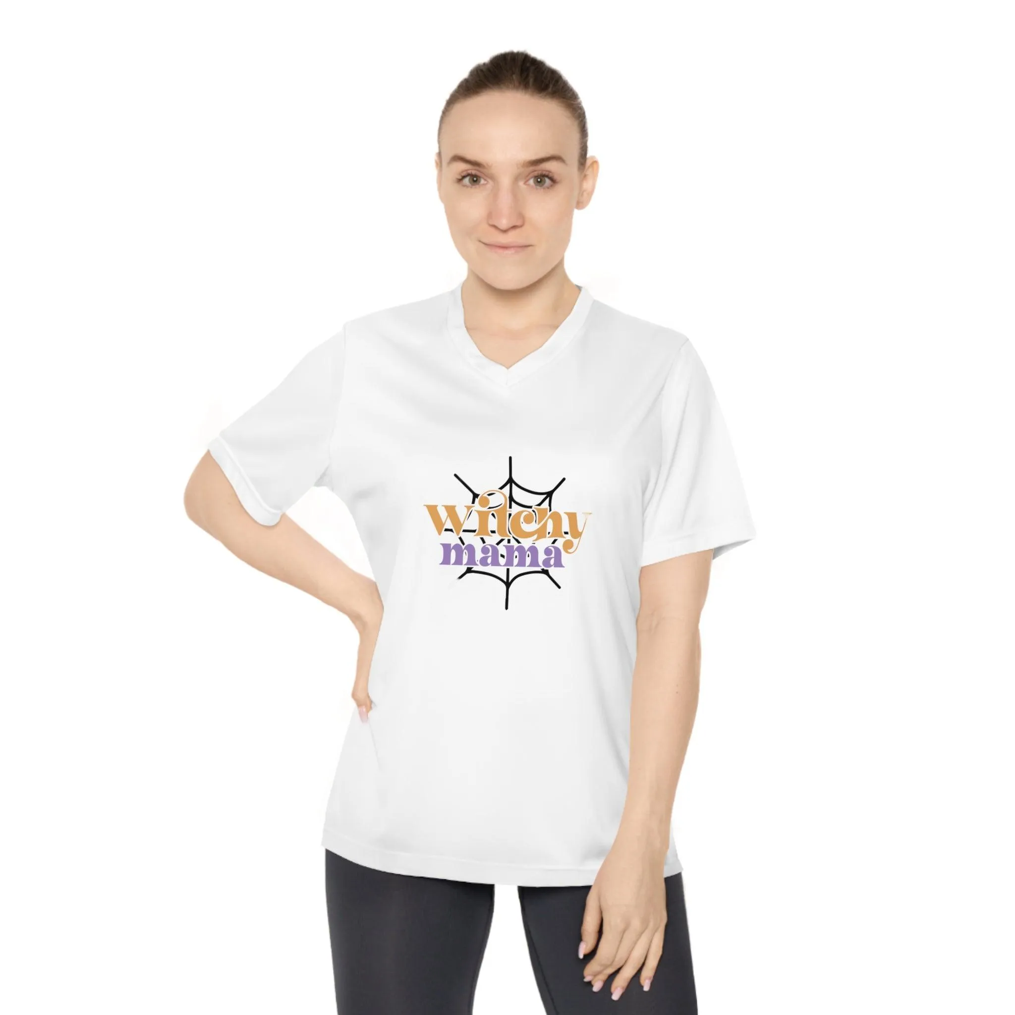 T-Shirt Manga Corta Protección UV Mamá Bruja/T-Shirt Halloween/T-Shirt para Actividades al Aire Libre