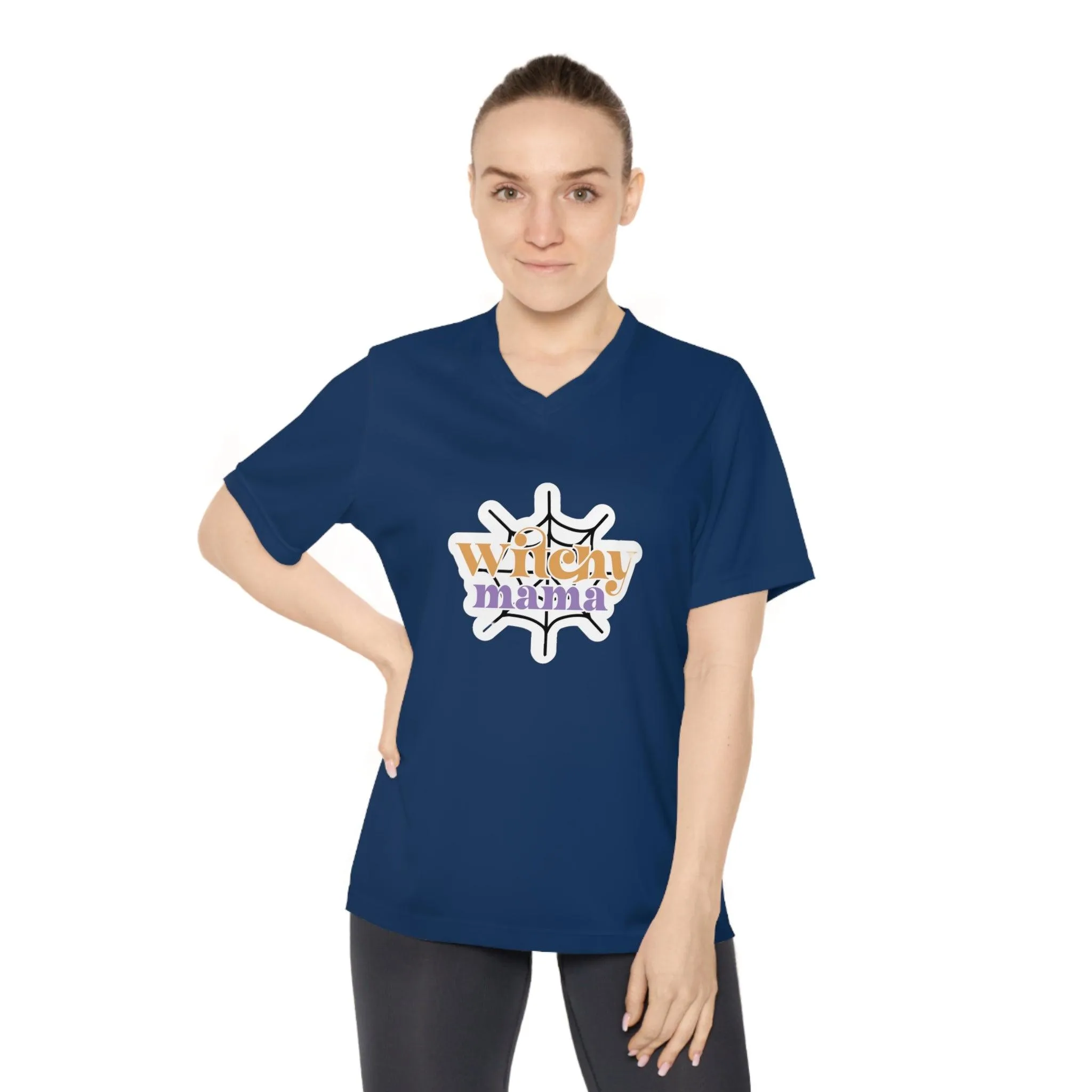 T-Shirt Manga Corta Protección UV Mamá Bruja/T-Shirt Halloween/T-Shirt para Actividades al Aire Libre