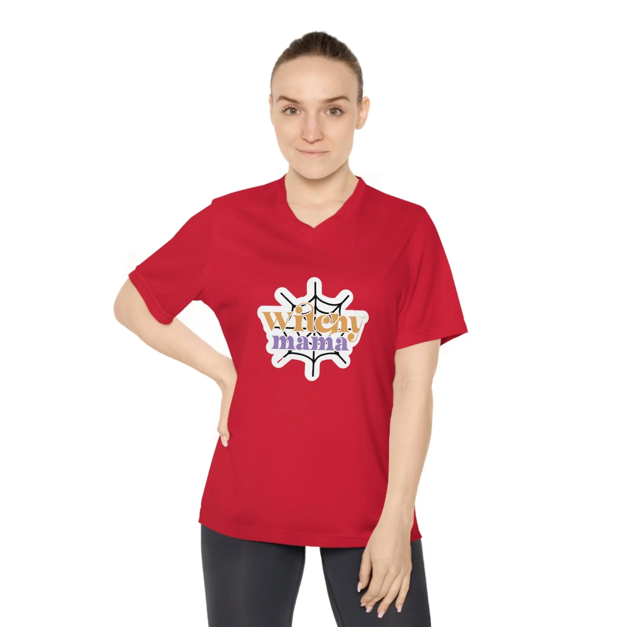 T-Shirt Manga Corta Protección UV Mamá Bruja/T-Shirt Halloween/T-Shirt para Actividades al Aire Libre