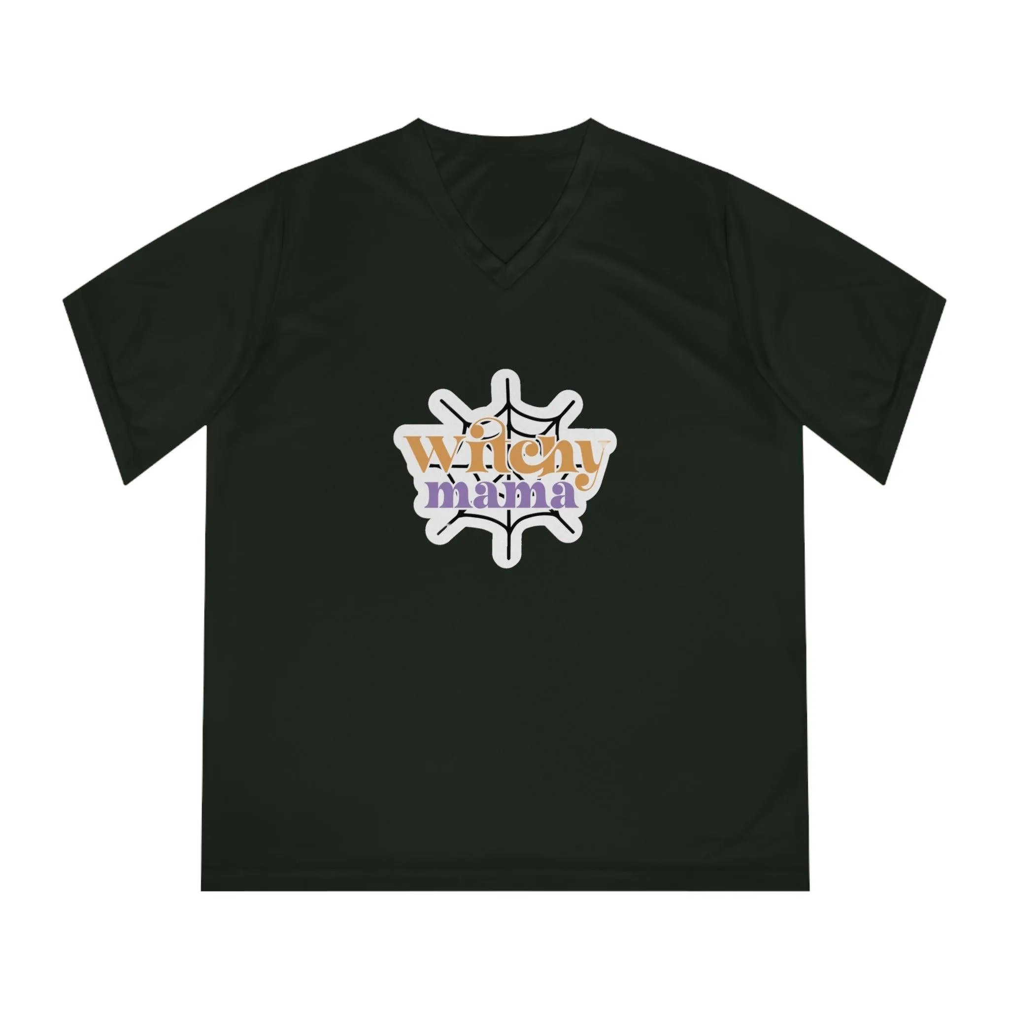 T-Shirt Manga Corta Protección UV Mamá Bruja/T-Shirt Halloween/T-Shirt para Actividades al Aire Libre