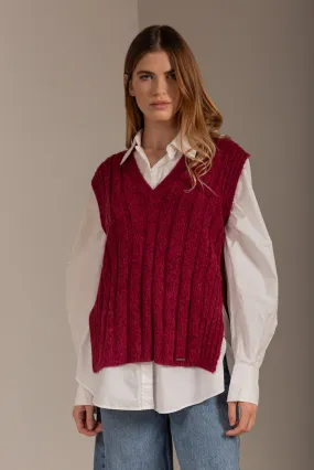 Ubeth Vest Baby Alpaca Color Multired