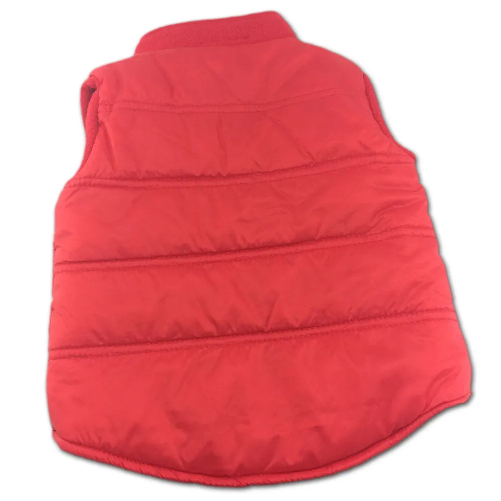 UGA Toddler Puffy Vest