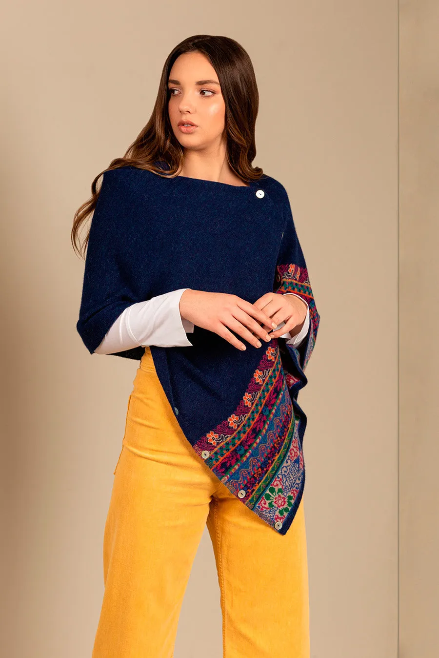 Ukali Shawl Baby Alpaca Color Astral