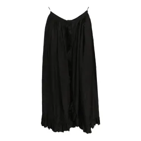 Vintage The White House London Vintage Frilled Crinoline Maxi Evening Skirt Black UK Size 10