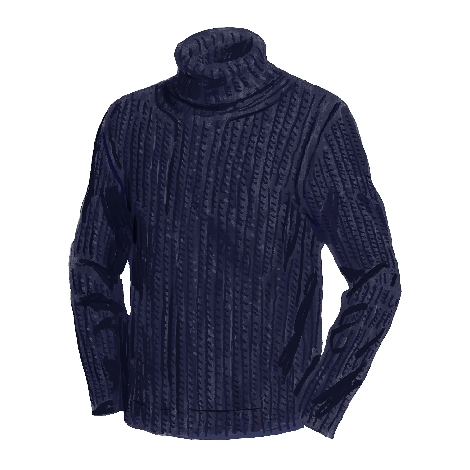 Whitby Fisherman's Turtleneck Sweater