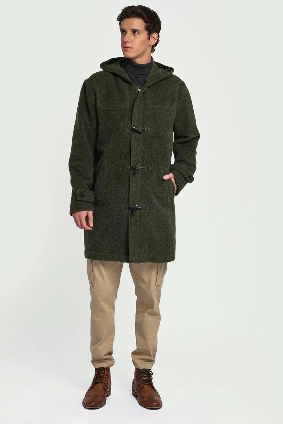 Writer Coat Wool & Alpaca Color Blackforest