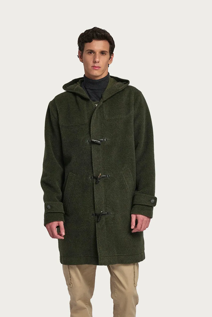 Writer Coat Wool & Alpaca Color Blackforest