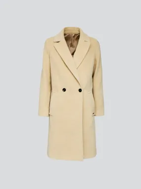 Yesenia Coat Baby Alpaca & Wool Color Beige